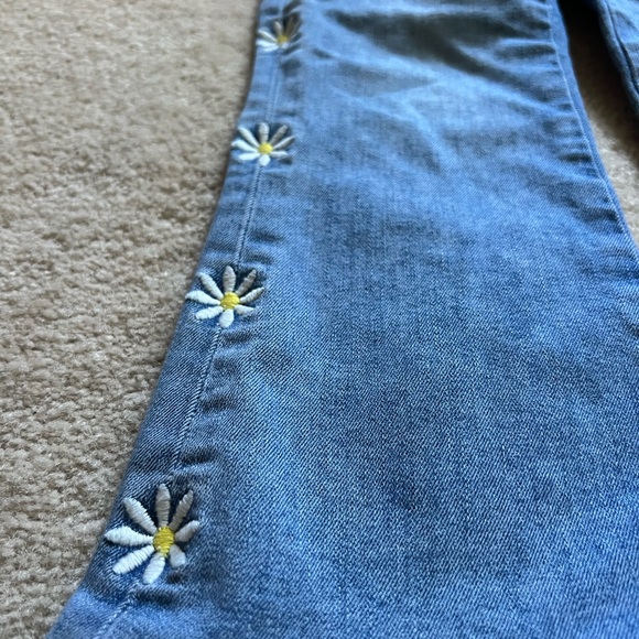GAP Blue Flare Jeans with Daisy Embroidery - Picture 2 of 9